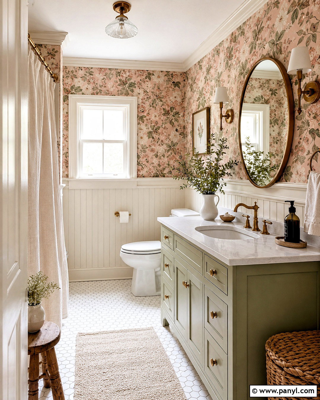 Dusky Pink Bathroom Wallpaper - 20 dusky pink bathroom ideas