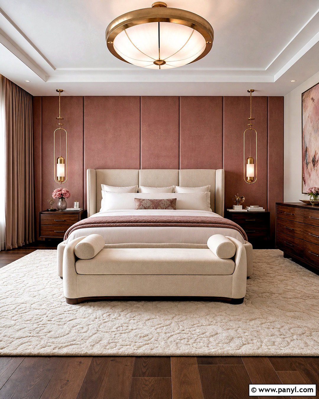 Dusky Pink Luxury Bedroom - 20 dusky pink bedroom ideas