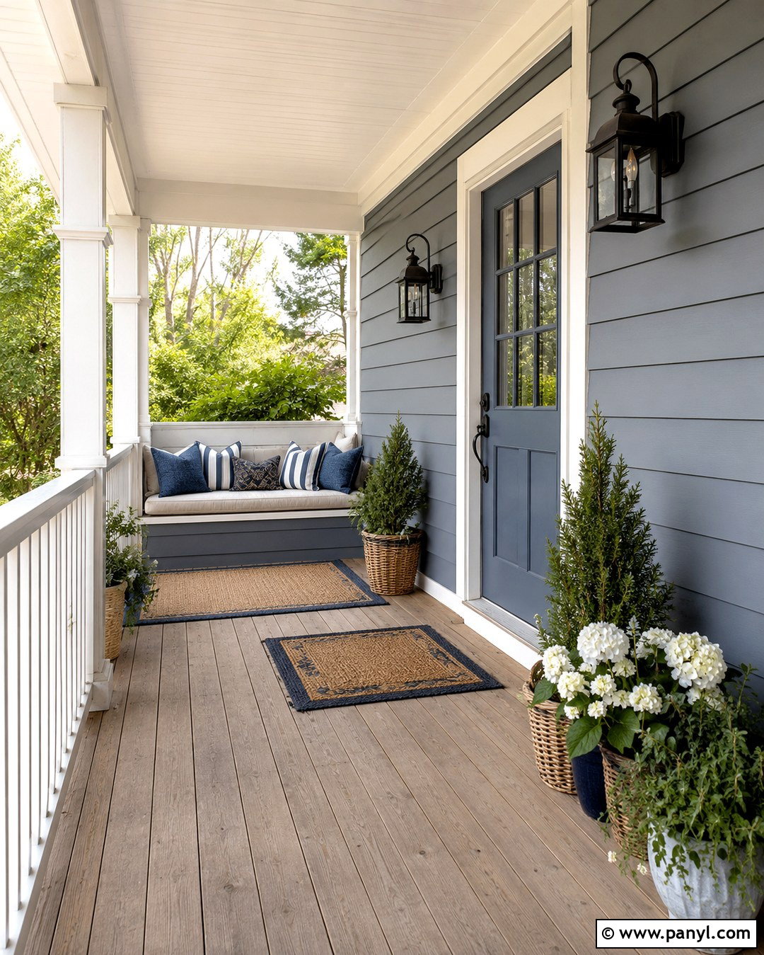 Dustblu Sherwin Williams Front Porch - 20 blue grey sherwin williams ideas