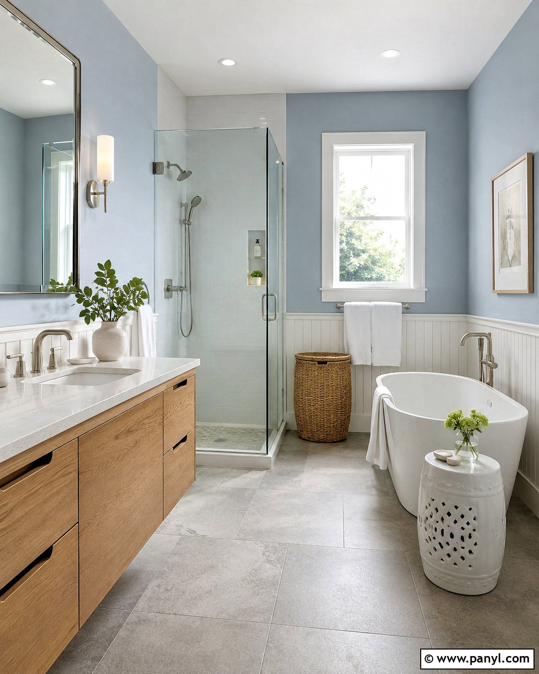 Dusted Blue Muted Blue Paint - 20 muted blue paint colors