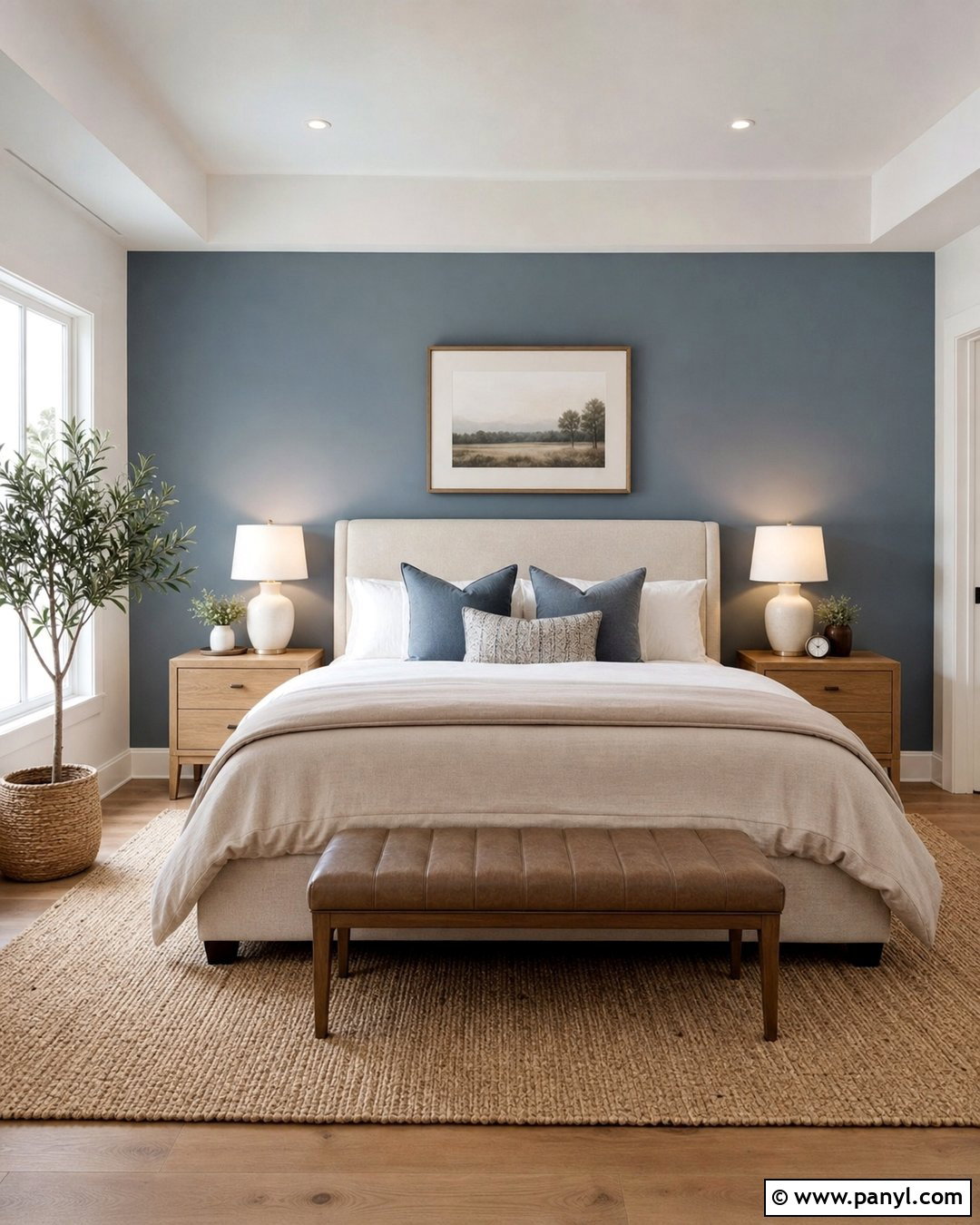 Dusty Blue Accent Wall - 20 Cool Accent Wall Colors