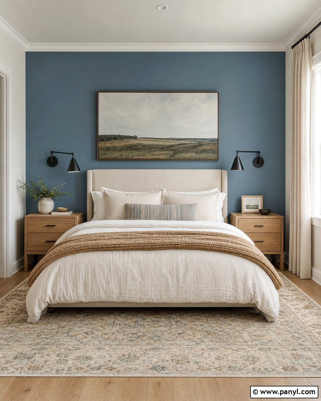 Dusty Blue Accent Wall - 30 Dusty Blue Walls
