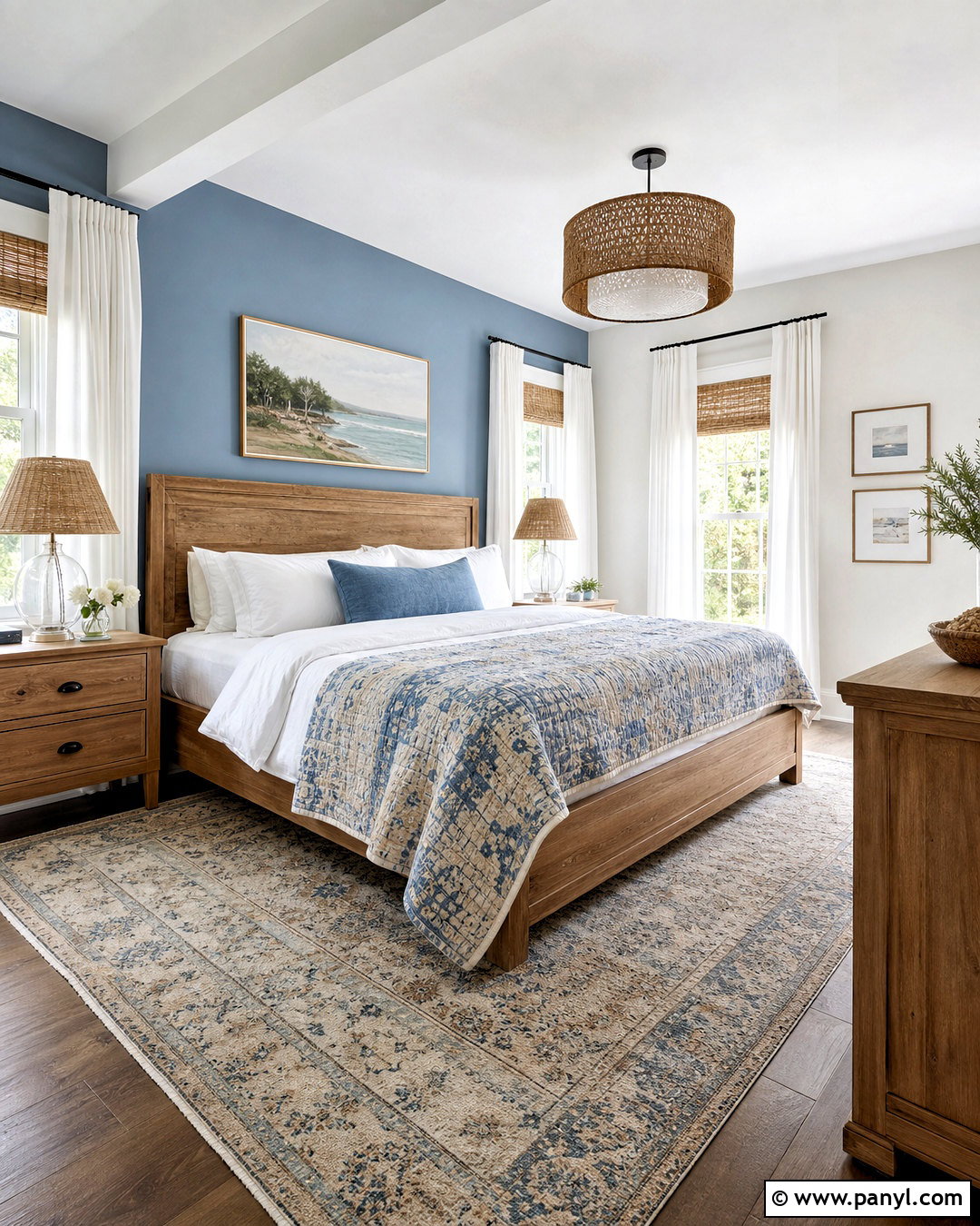 Dusty Blue Accent Wall - 20 accent wall colors