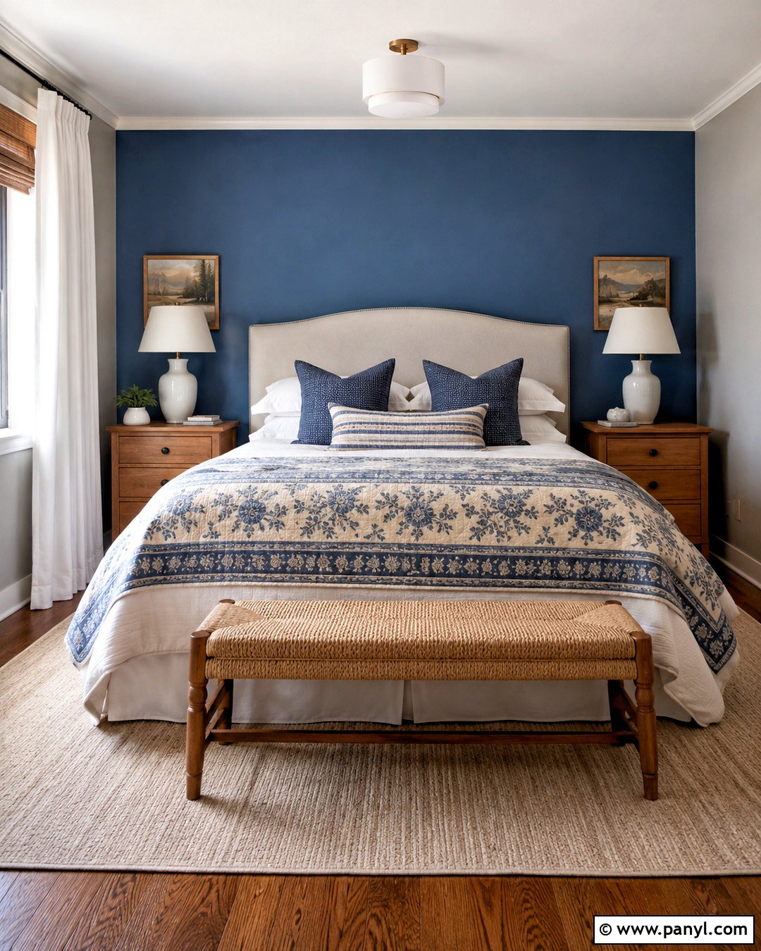 Dusty Blue Accent Wall - 20 accent wall colors that go with gray ideas