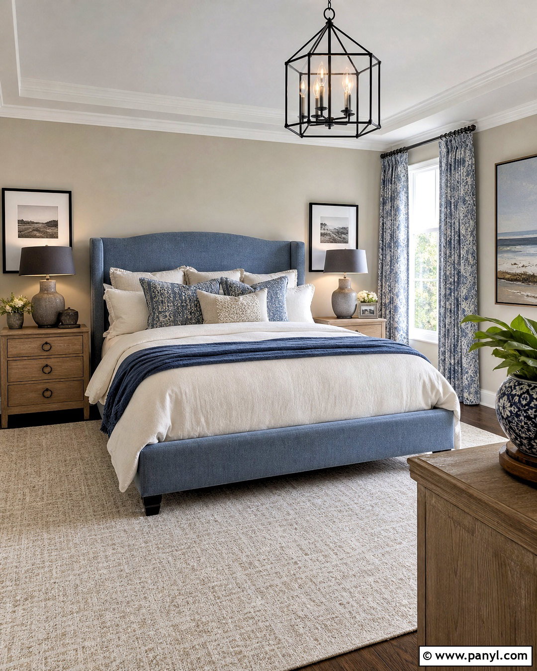 Dusty Blue And Soft Gray Room - 20 room color combination ideas