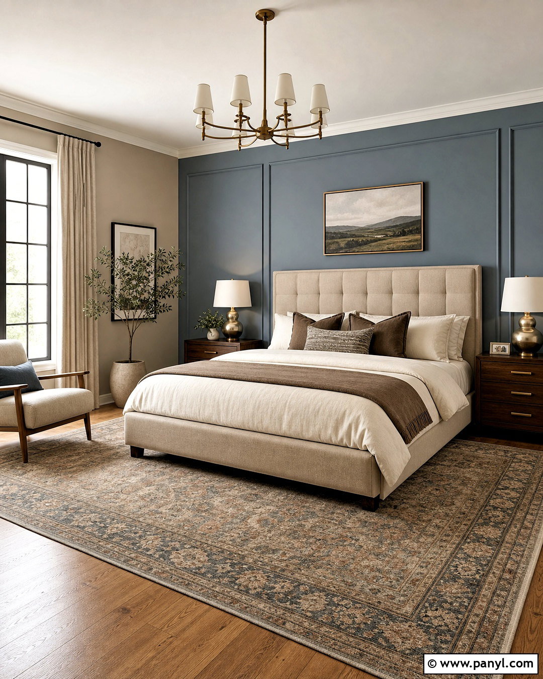 Dusty Blue And Taupe Bedroom Walls - 20 two color bedroom walls