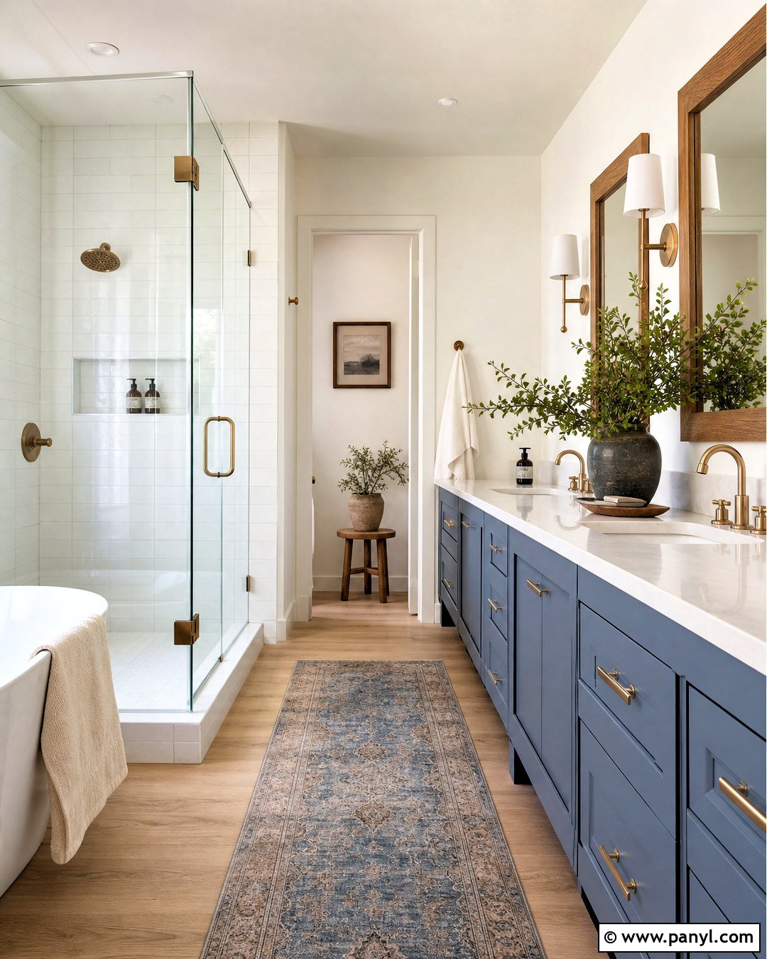 Dusty Blue Bathroom Cabinets - 20 bathroom cabinet color ideas