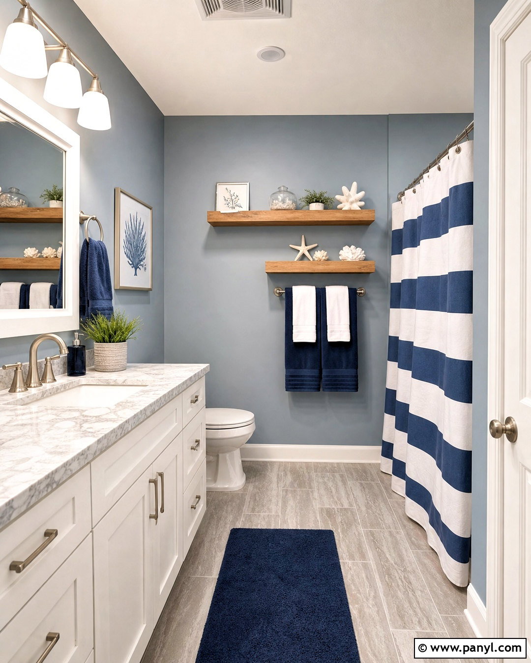 Dusty Blue Bathroom Paint - 20 bathroom paint inspiration ideas