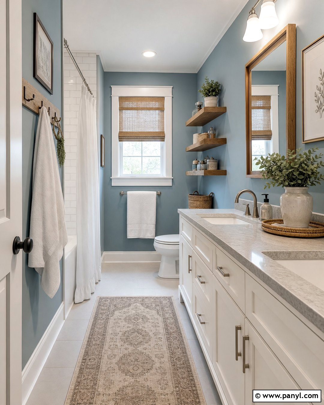 Dusty Blue Bathroom Wall Color - 30 house wall color ideas