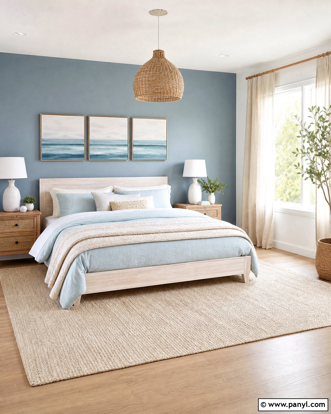 Dusty Blue Bedroom Accent Wall - 20 accent color bedroom wall ideas