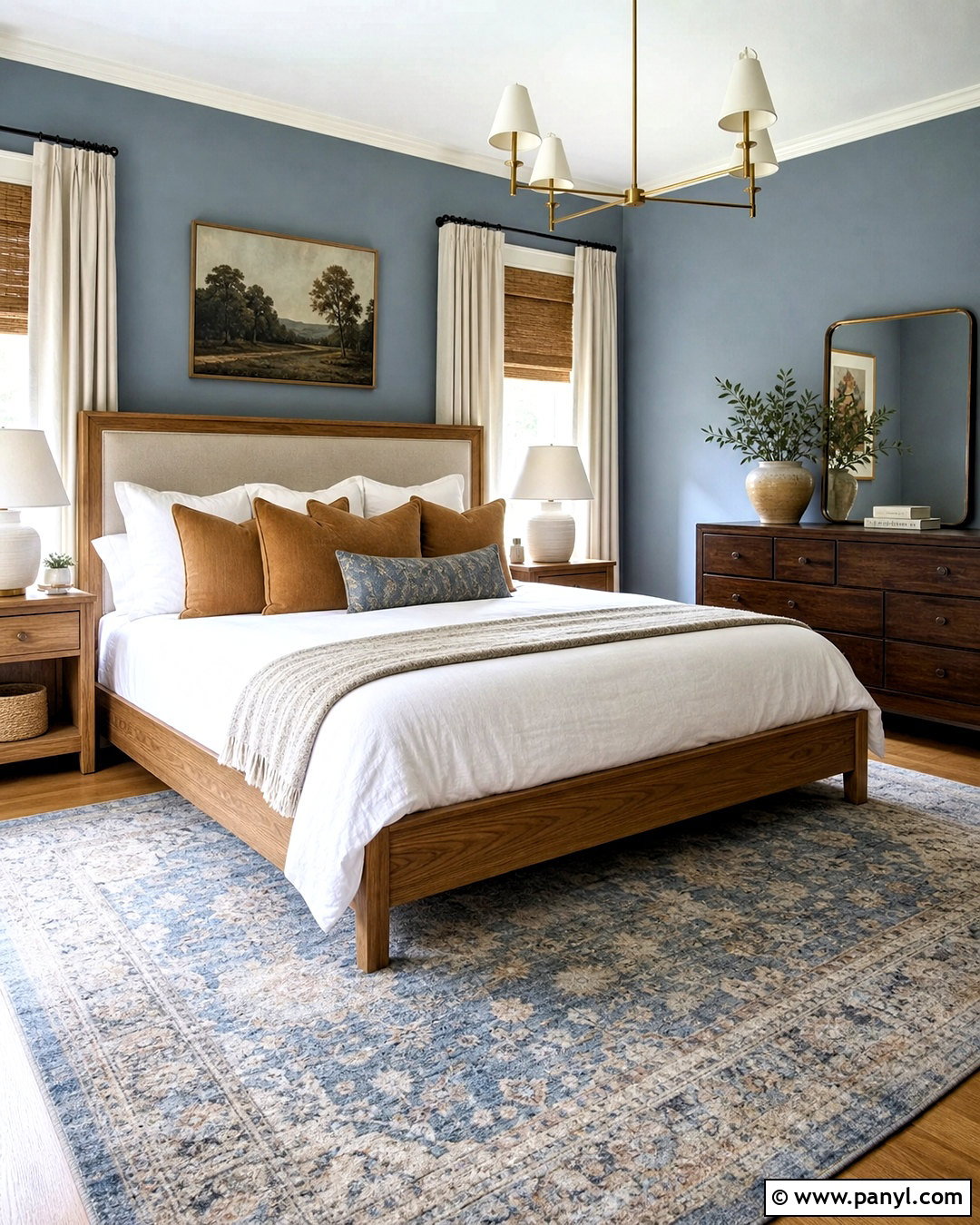 Dusty Blue Bedroom Paint Color - 20 cozy bedroom paint colors