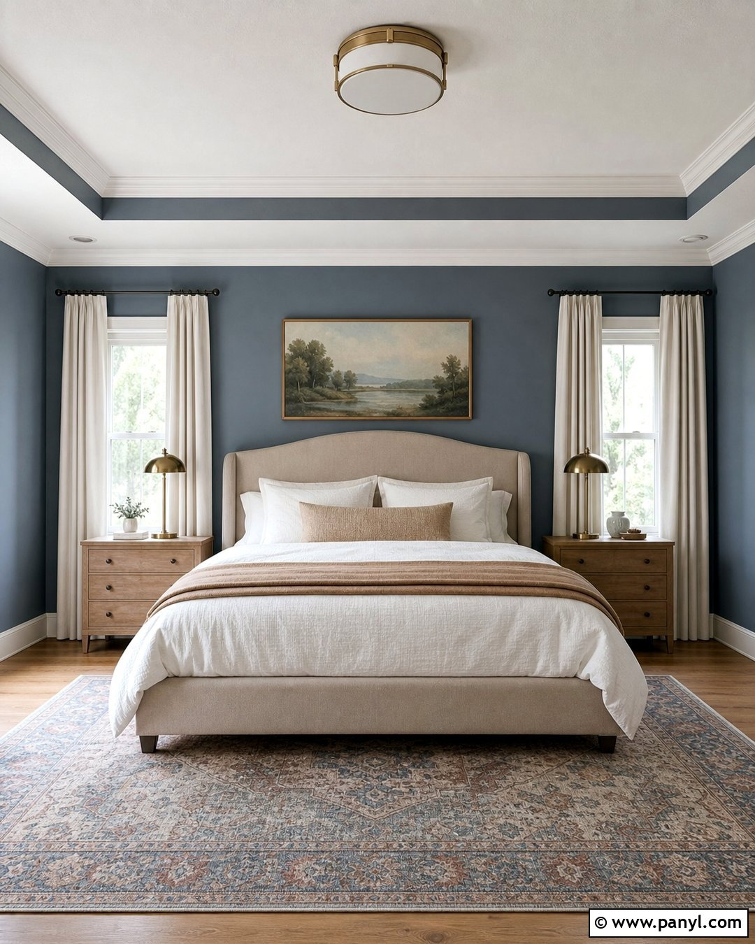 Dusty Blue Bedroom Wall Color - 50 wall colour ideas