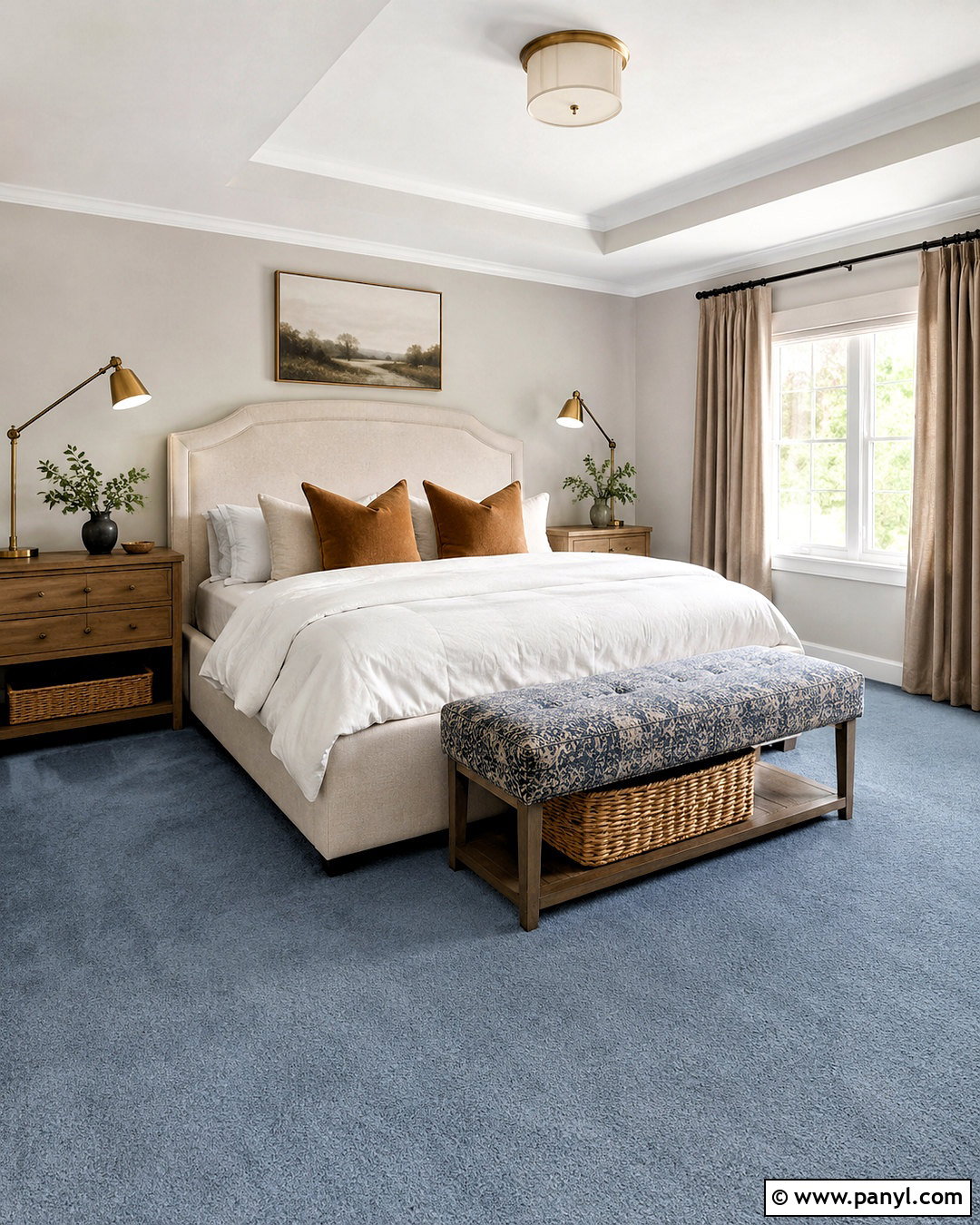 Dusty Blue Carpet With Repose Gray Walls - 20 What Color Carpet Goes With Repose Gray Walls