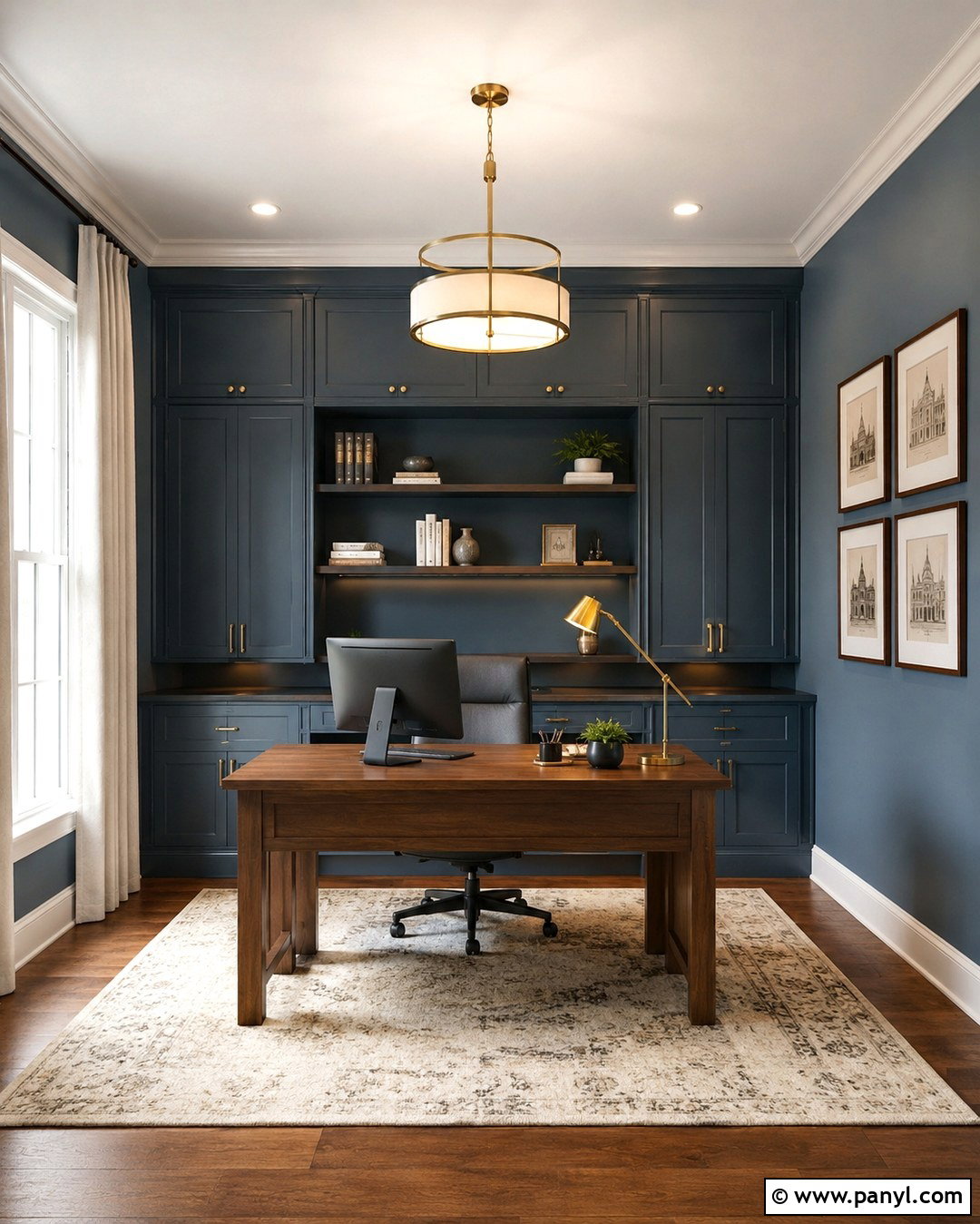 20 Computer Room Wall Color Ideas for a Focused Workspace