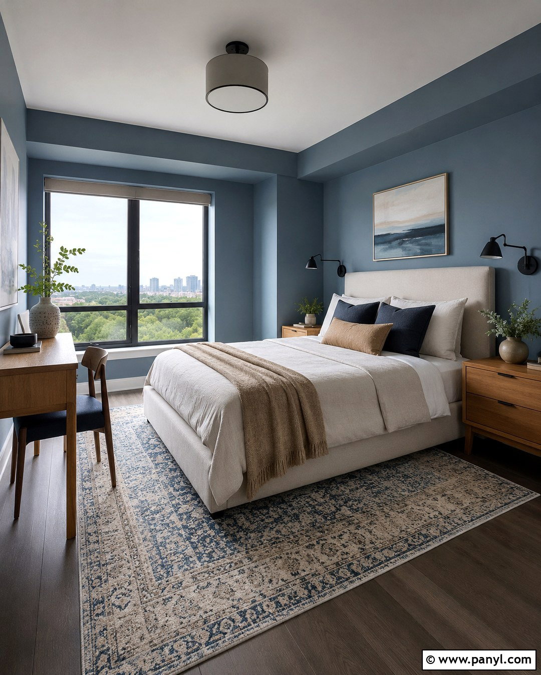 Dusty Blue Condo Wall Color - 20 Condo Wall Colors