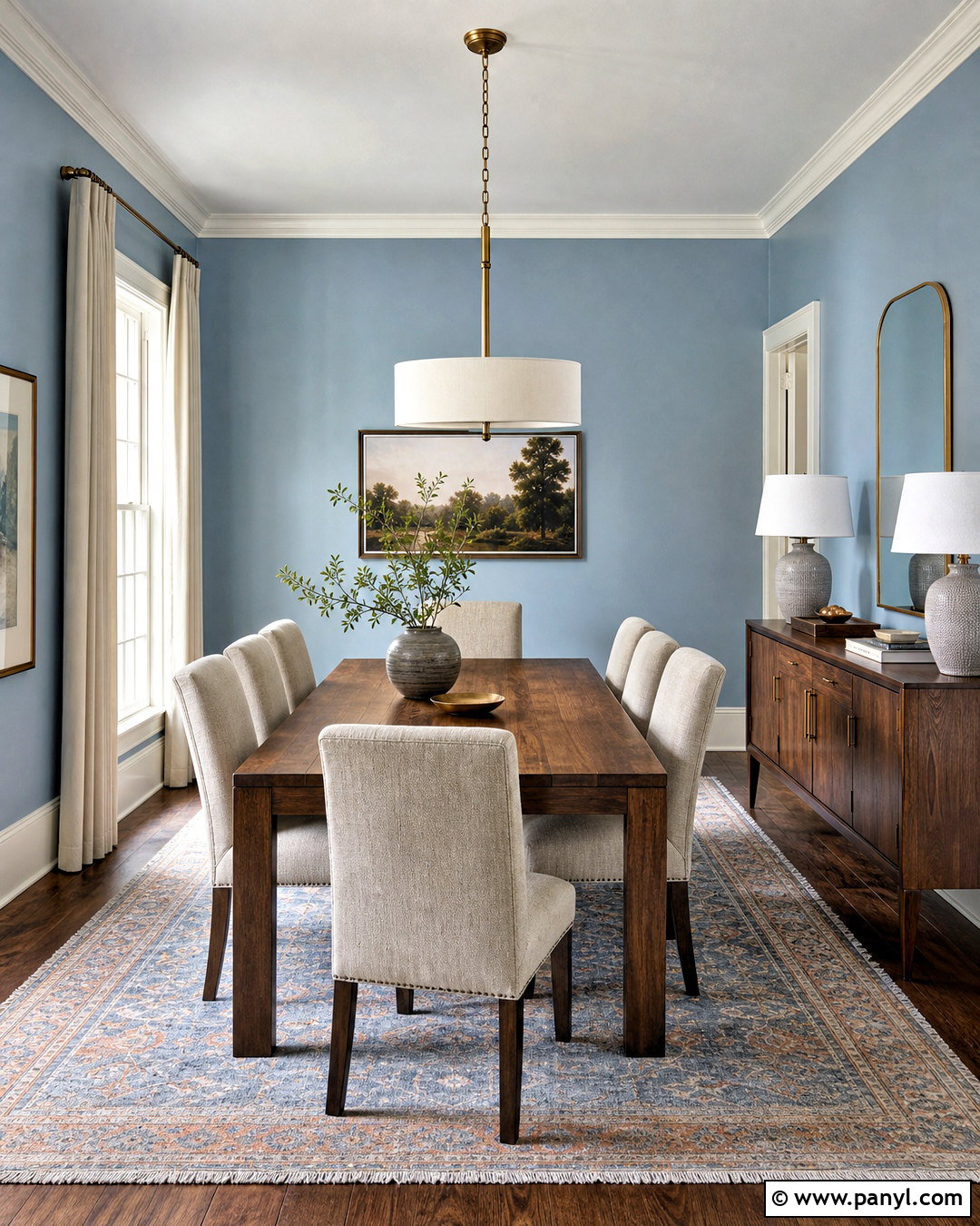 Dusty Blue Dining Room Paint Color - 20 room paint colour ideas