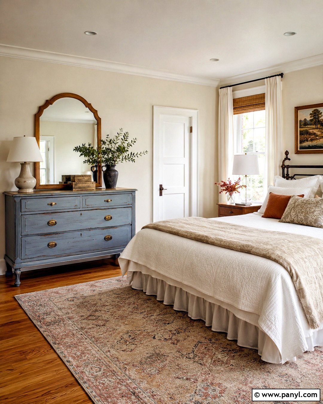 Dusty Blue Dresser - 20 dresser color ideas