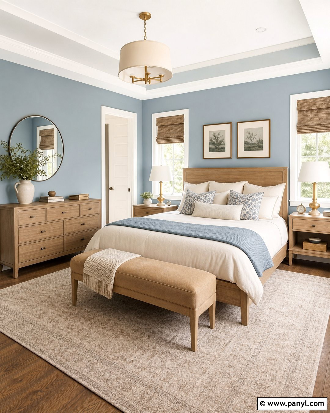 Dusty Blue Drywall - 20 Drywall Colors