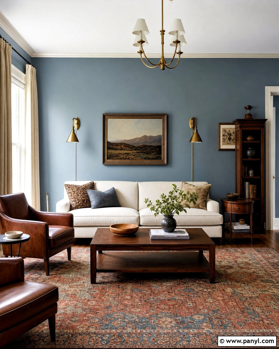 Dusty Blue Interior Paint Color - 20 best interior paint colors