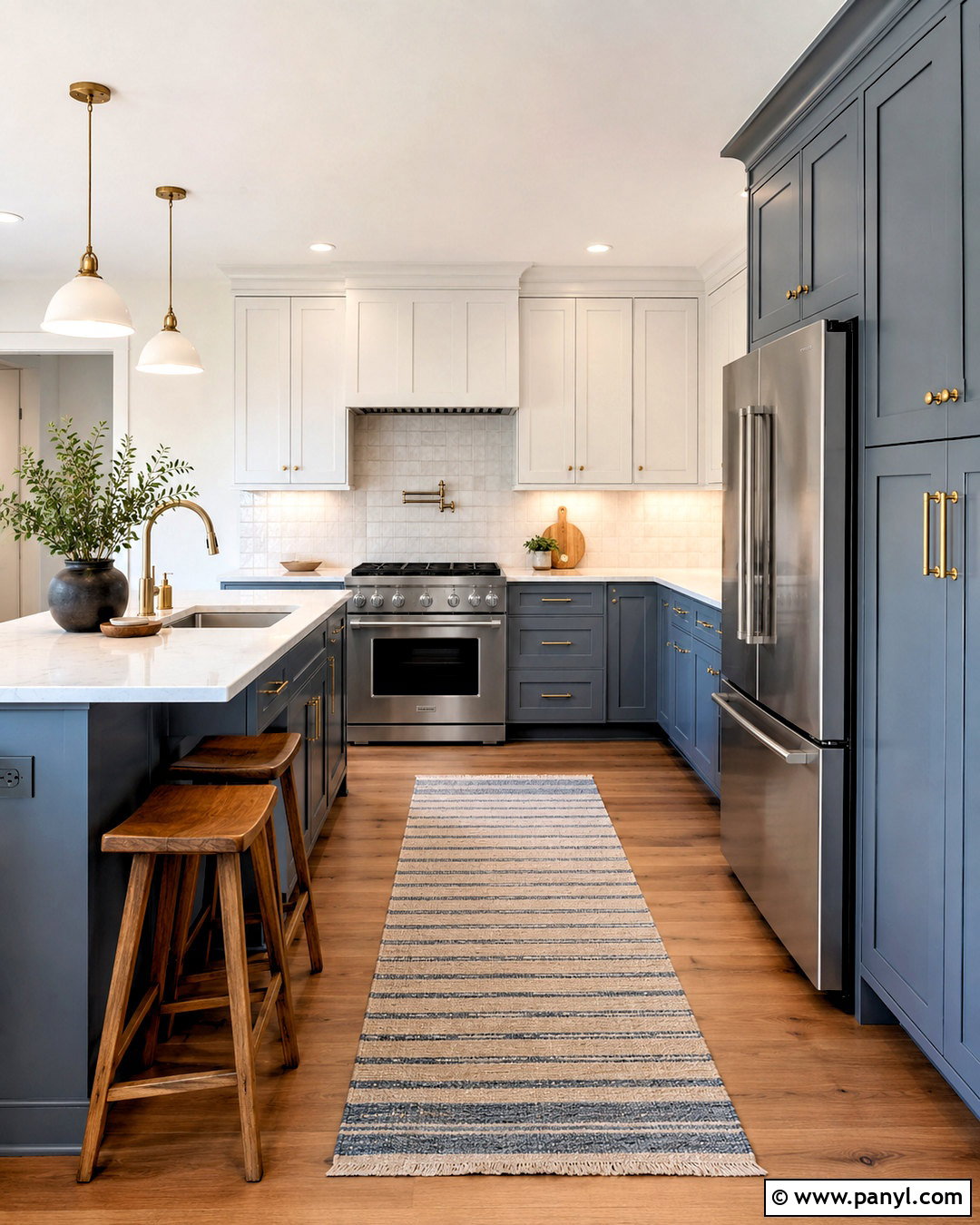 Dusty Blue Kitchen Cabinets - 20 dusty blue paint color ideas