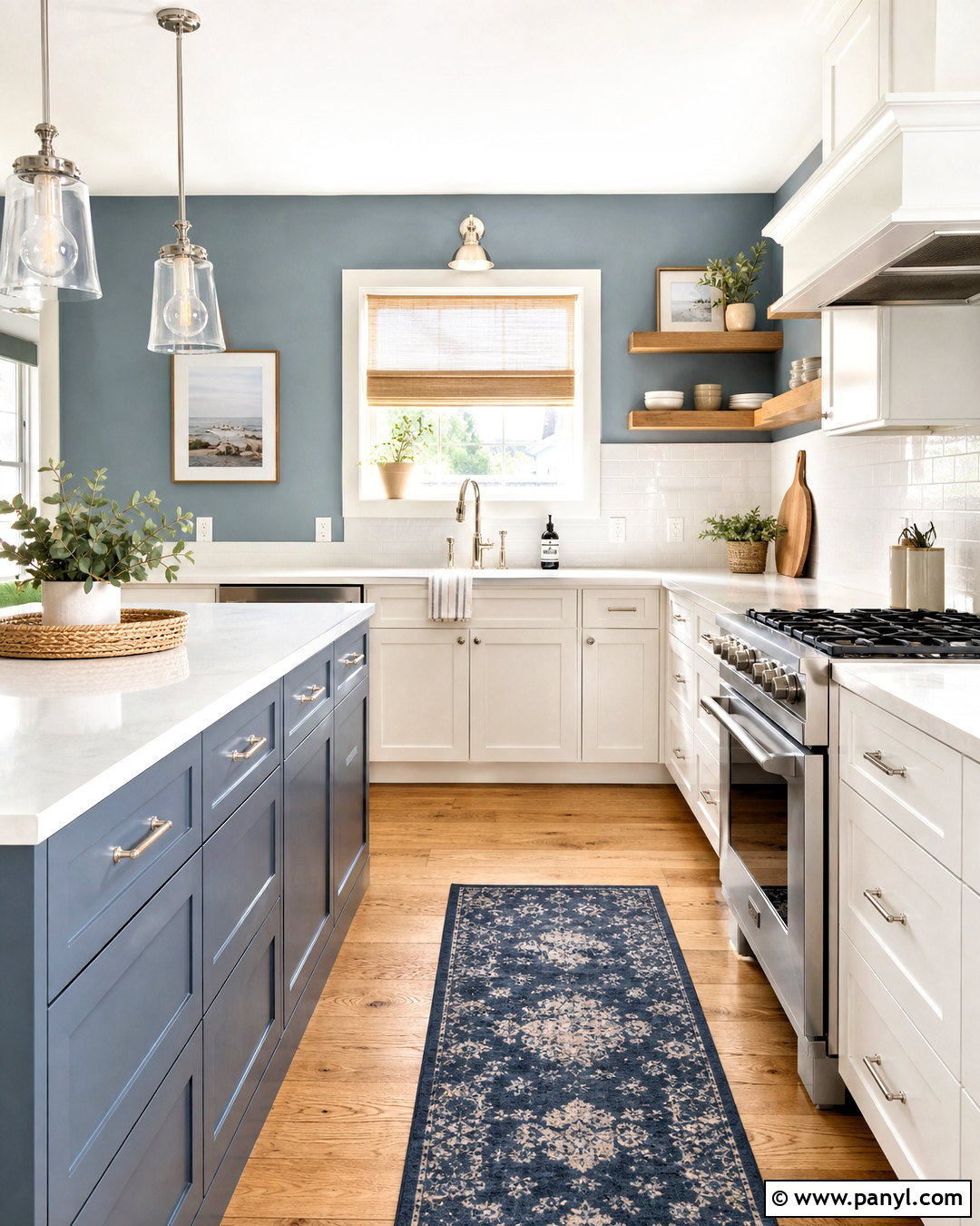 Dusty Blue Kitchen Walls - 20 kitchen paint colors for walls