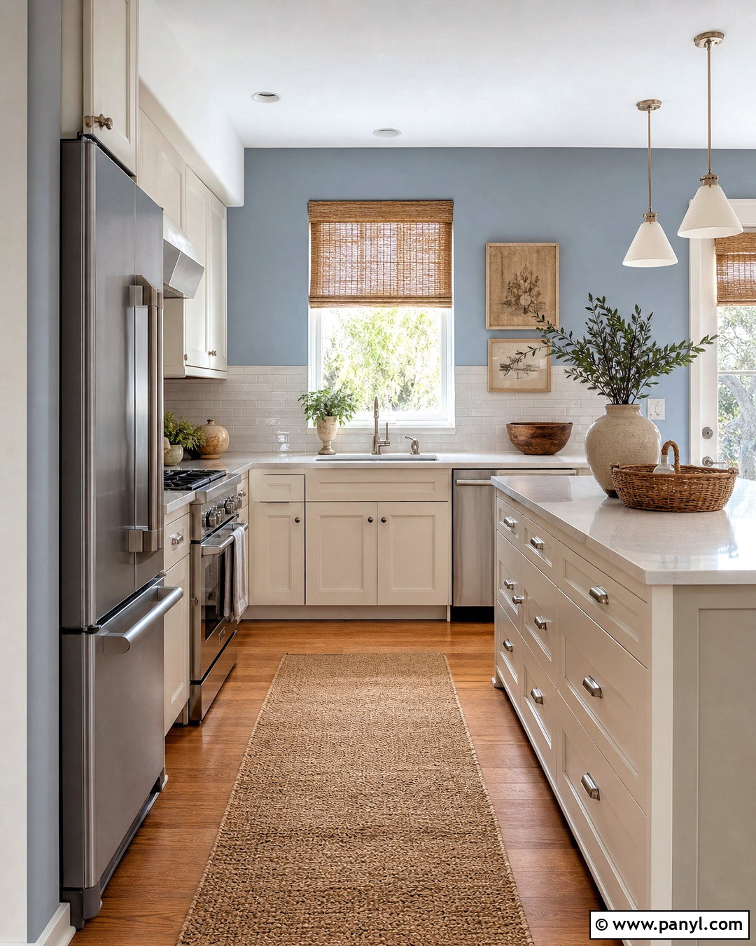 Dusty Blue Kitchen Walls - 20 kitchen paint ideas walls colour schemes