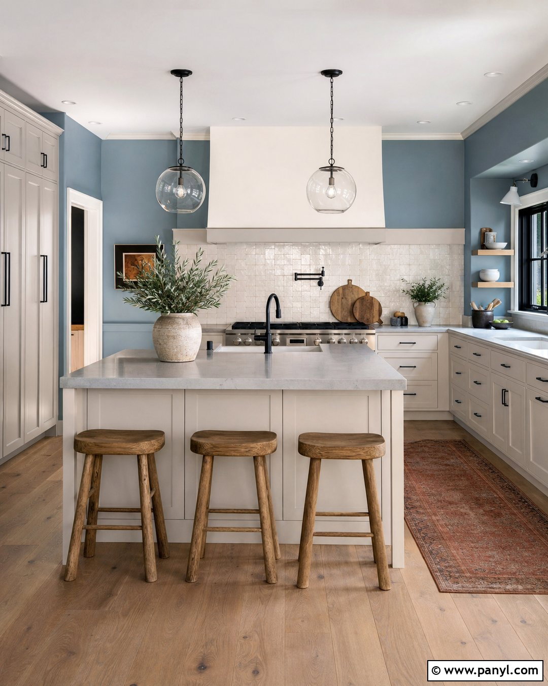 Dusty Blue Kitchen Walls - 30 Dusty Blue Walls