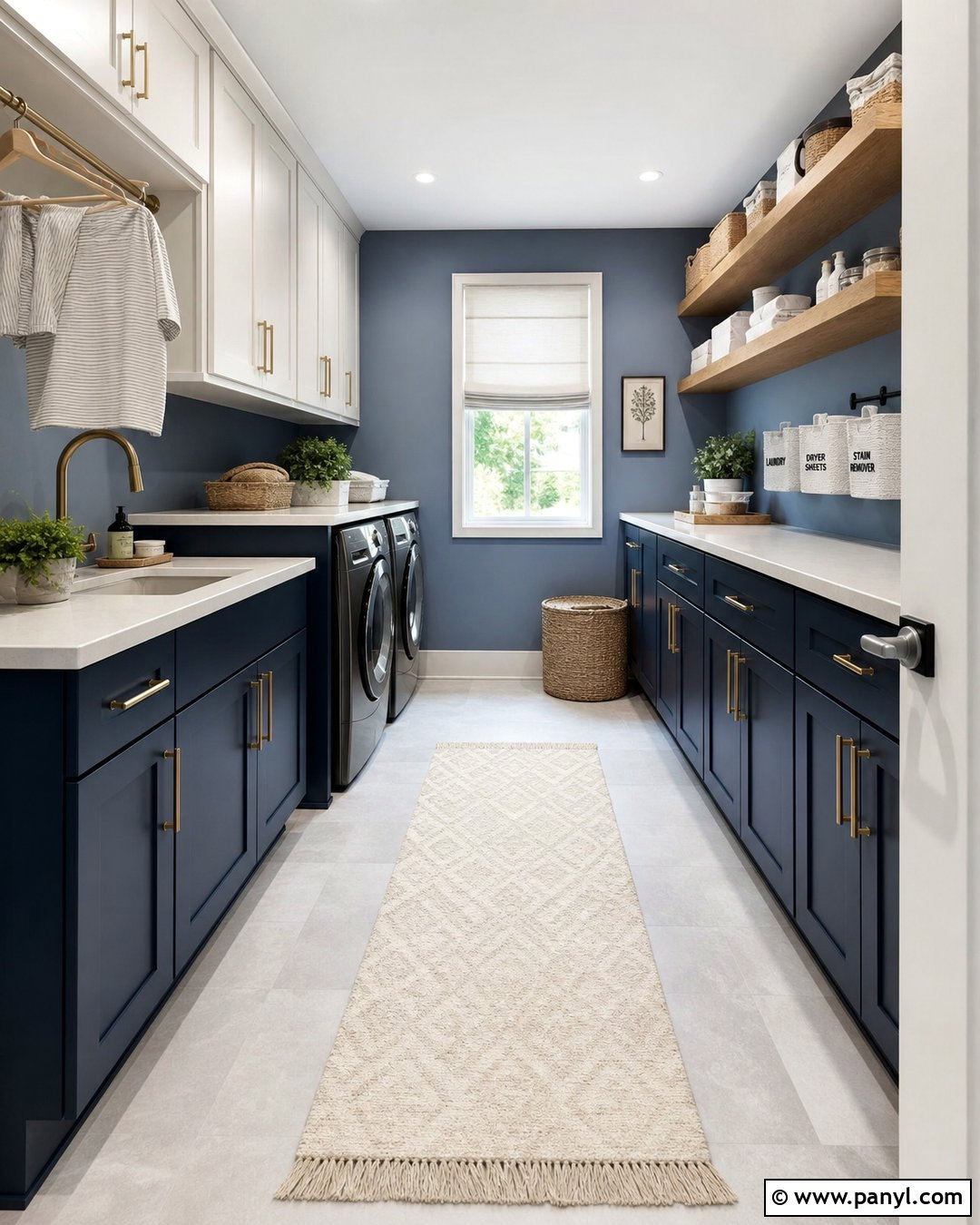 Dusty Blue Laundry Room Walls - 30 Dusty Blue Walls