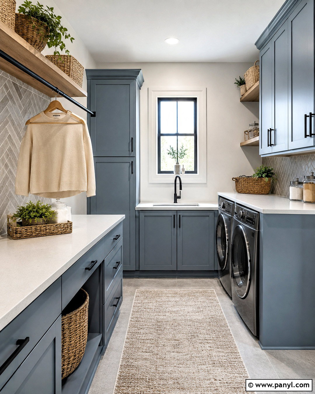 Dusty Blue Laundry Room - 20 dusty blue paint color ideas