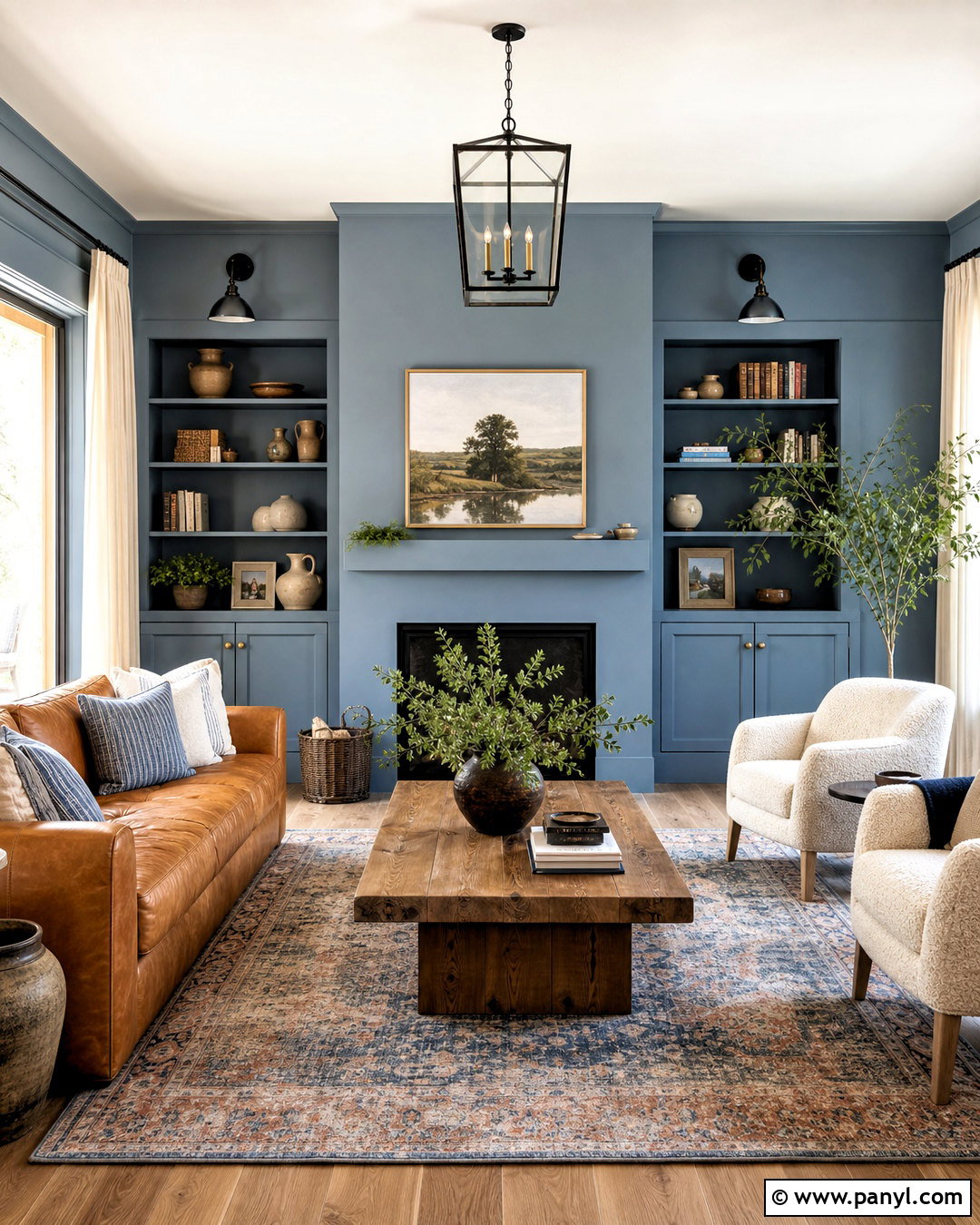 Dusty Blue Living Room Paint - 20 interior paint colors for living room ideas