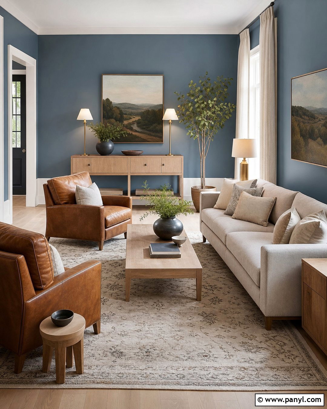 Dusty Blue Living Room Walls - 30 Dusty Blue Walls