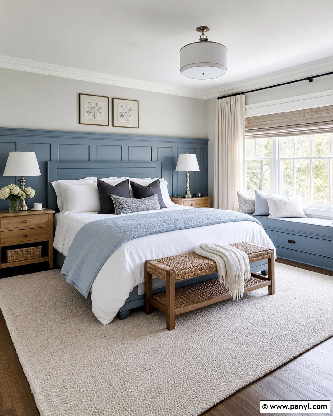 Dusty Blue Paint With Gray Walls - 20 Paint Colors That Go With Gray Walls