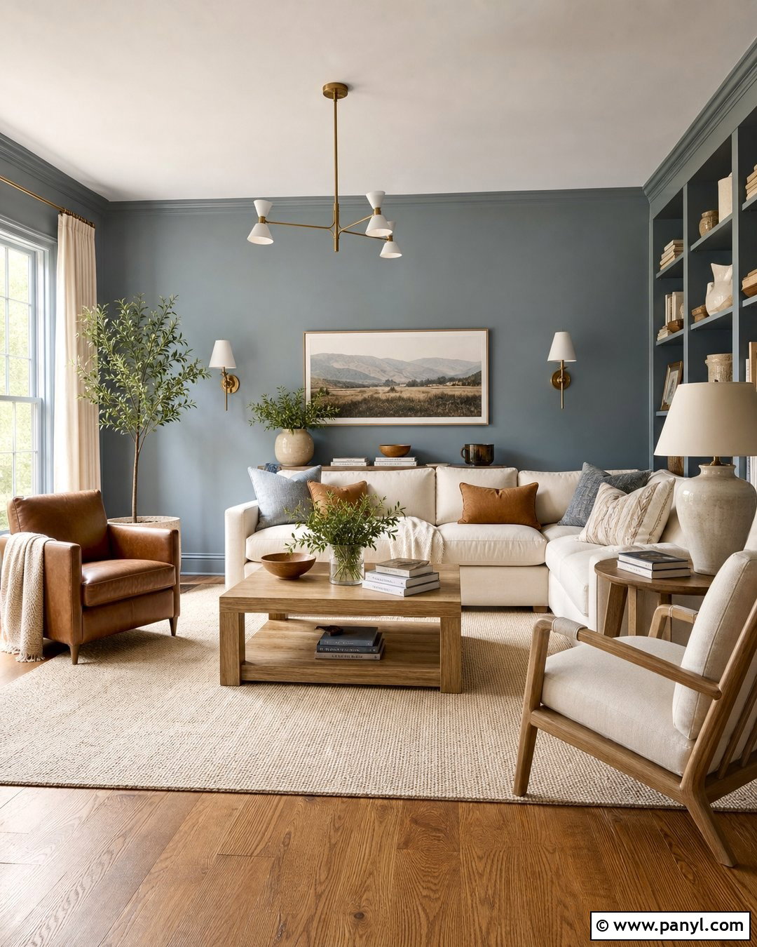 Dusty Blue Room Walls - 35 Aesthetic Room Wall Color Ideas