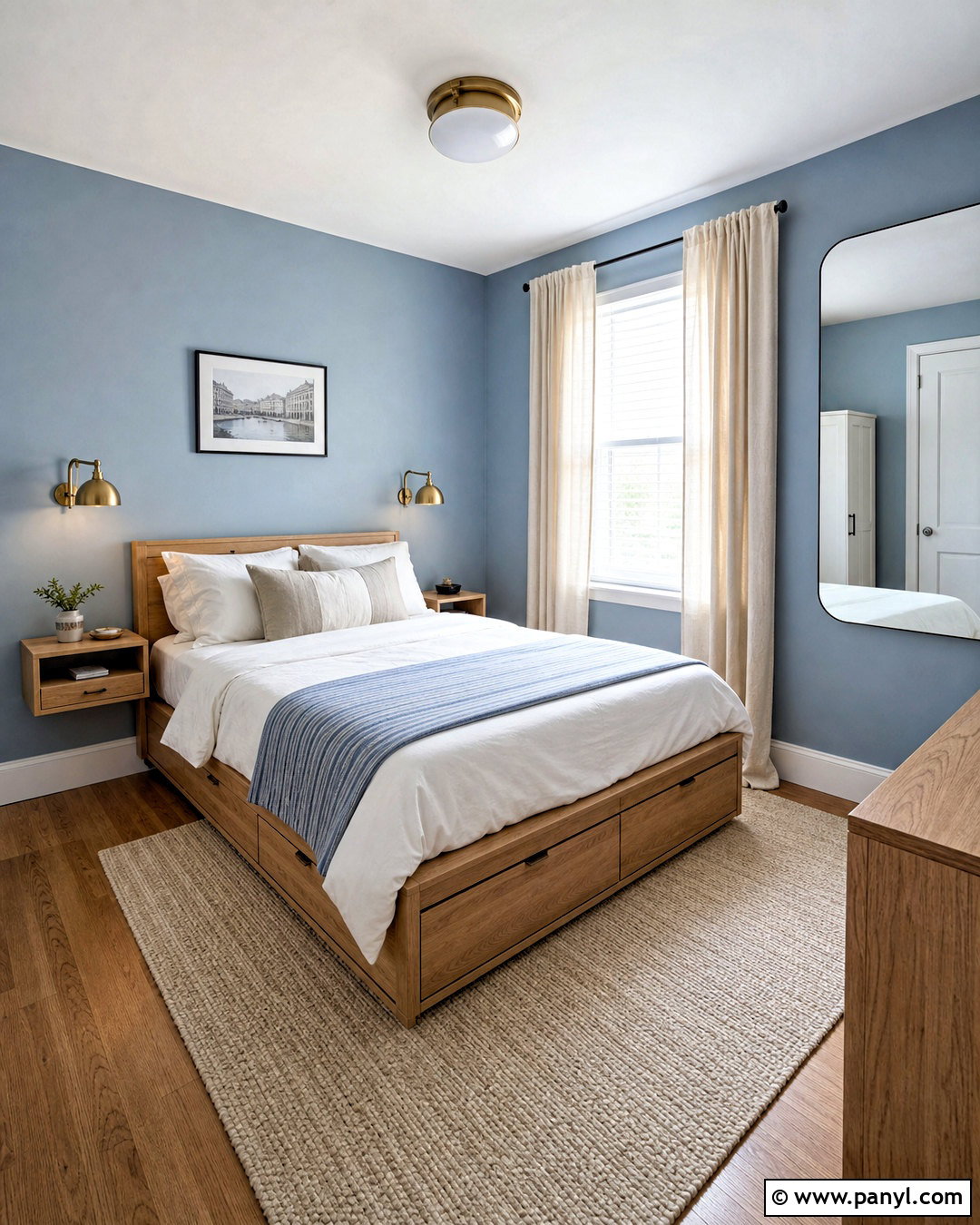 Dusty Blue Small Bedroom - 20 dusty blue bedroom ideas