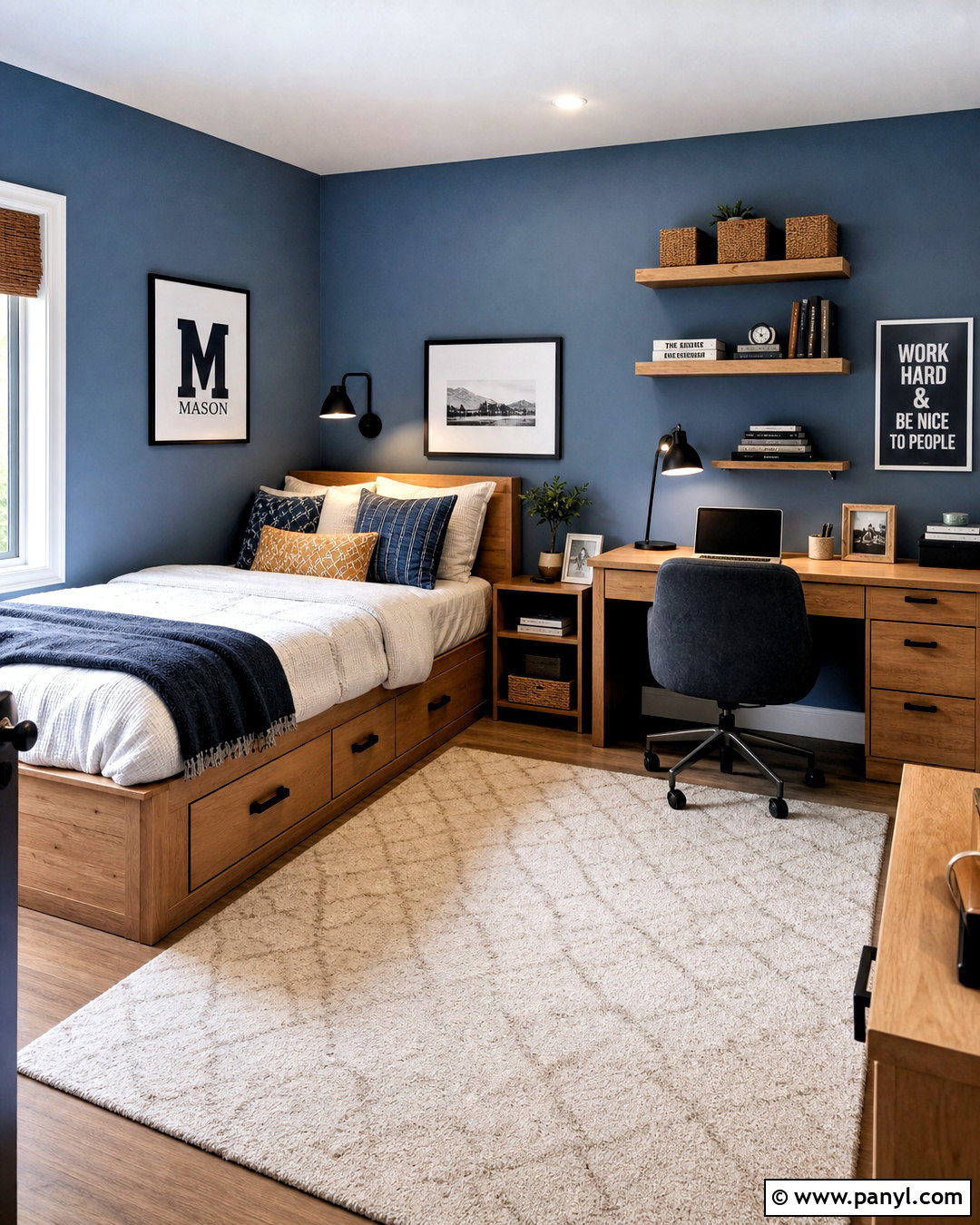 Dusty Blue Teen Bedroom - 20 dusty blue bedroom ideas