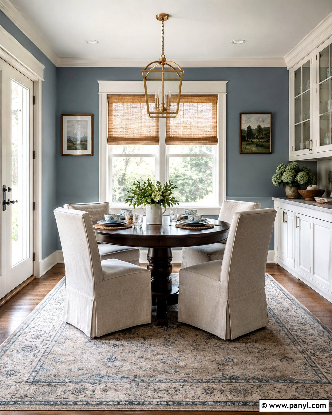 Dusty Blue Transitional Wall Color - 20 Transitional Wall Colors