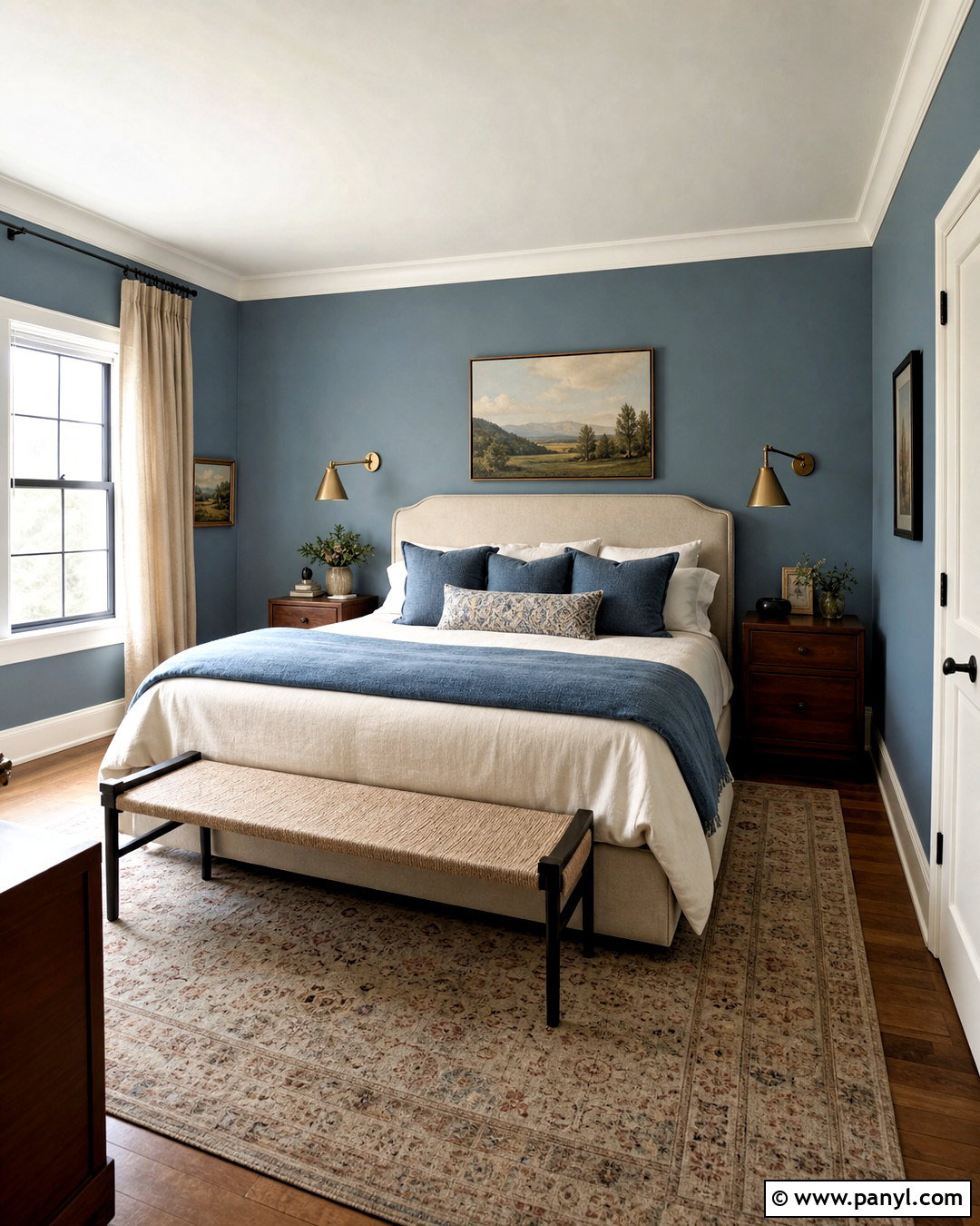 Dusty Blue Wall Color - 20 wall painting colors