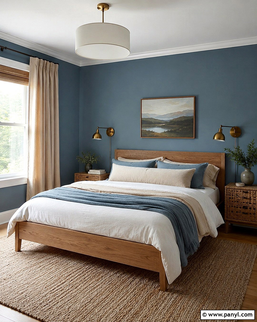 Dusty Blue Wall Color - 20 Interesting Wall Colors