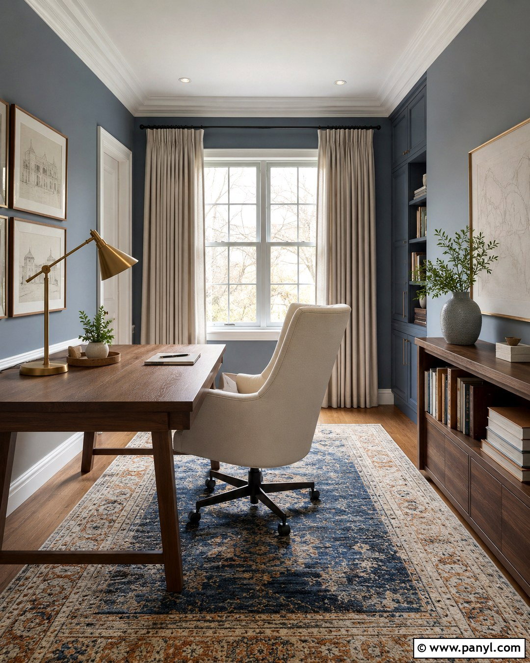 Dusty Blue Wall Color - 20 Relaxing Wall Colors