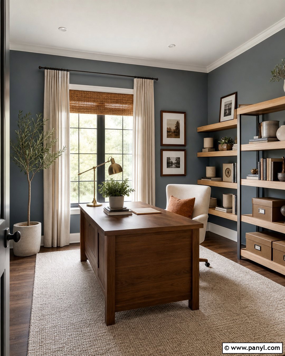 Dusty Blue Wall Color - 30 cute wall colors
