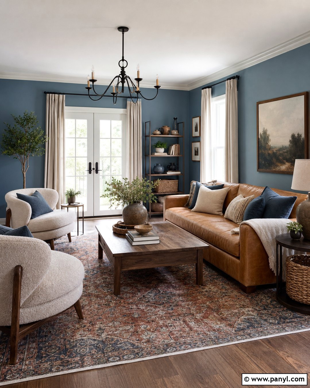 Dusty Blue Wall Color - 50 wall color ideas