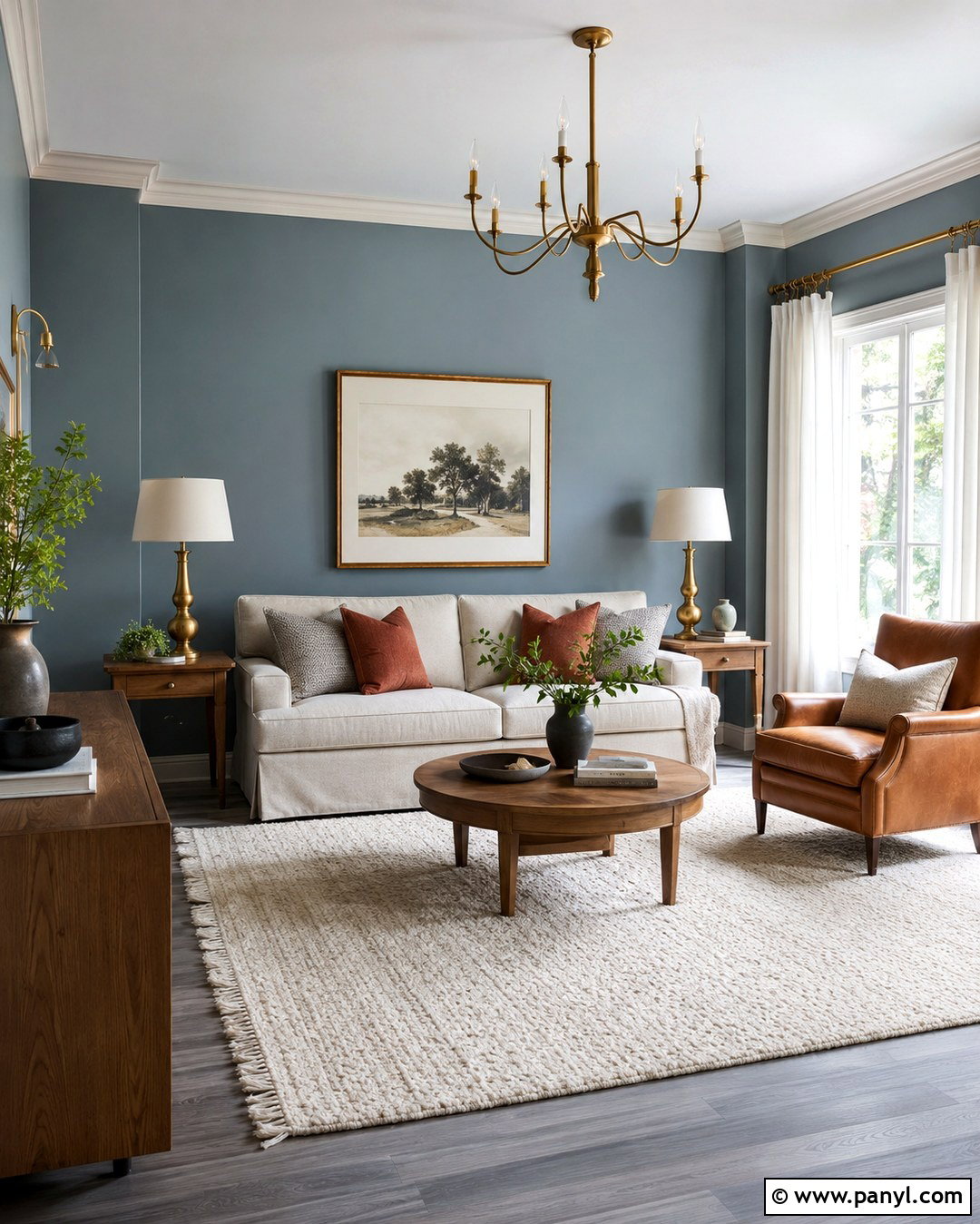 Dusty Blue Wall Paint With Grey Floors - 20 Best Wall Paint For Grey Floors