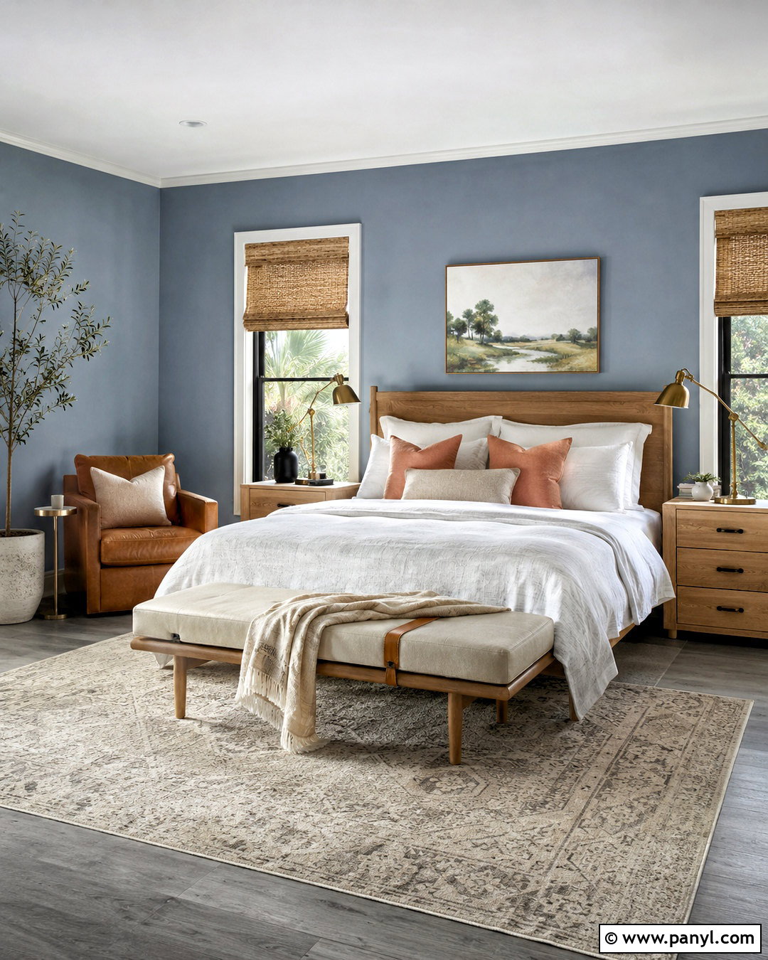 Dusty Blue Walls With Gray Floors - 20 What Color Walls With Gray Floors
