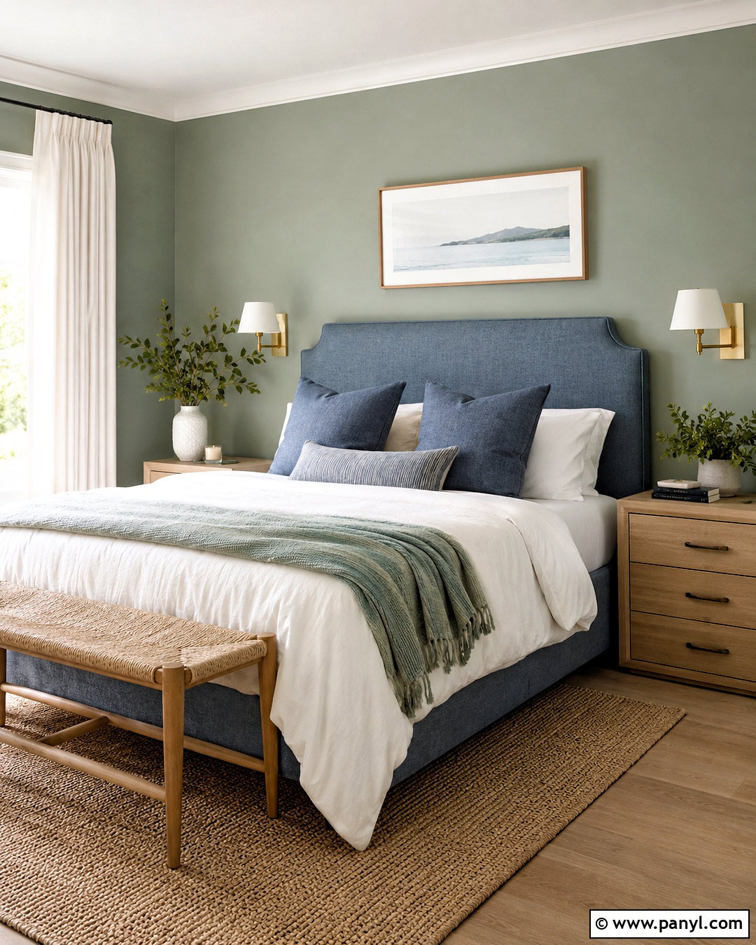 Dusty Blue With Sage Green Walls - 20 What Color Goes With Sage Green Walls