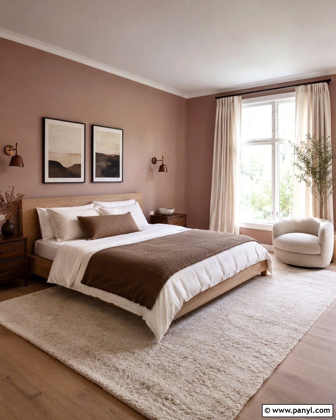 Dusty Blush Hygge Wall Color - 20 Hygge Wall Colors