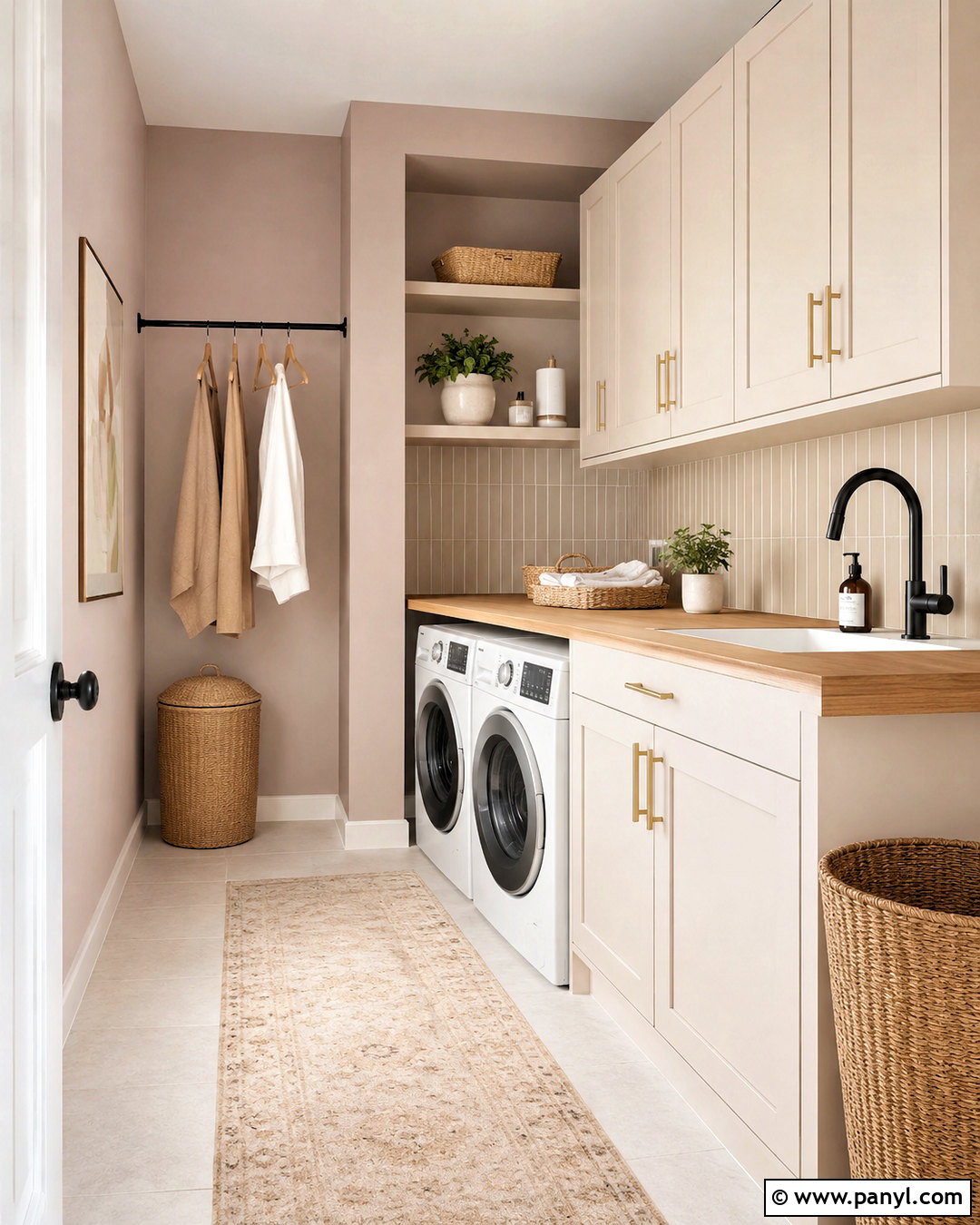Dusty Blush Laundry Room Walls - 20 Wall Color For Laundry Room Ideas