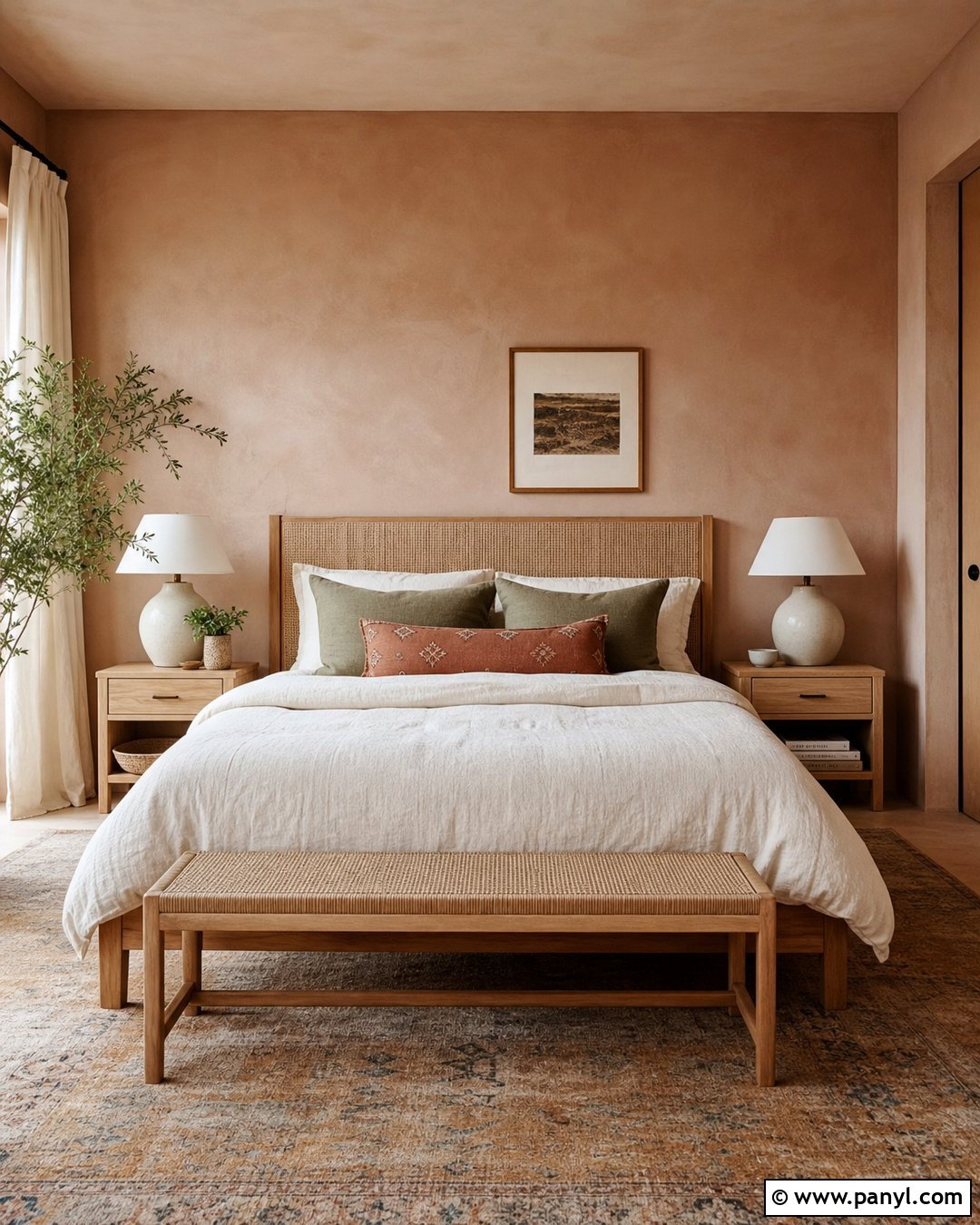 Dusty Clay Plaster Wall - 20 Plaster Wall Color Ideas