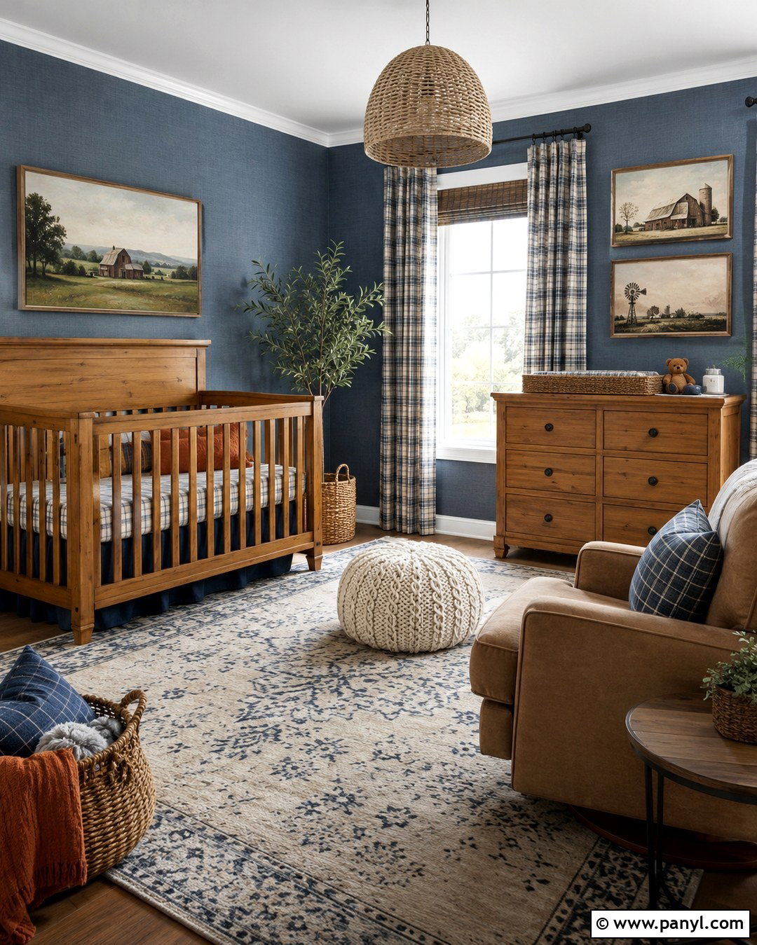 Dusty Denim Nursery Walls - 20 Boy Nursery Wall Colors