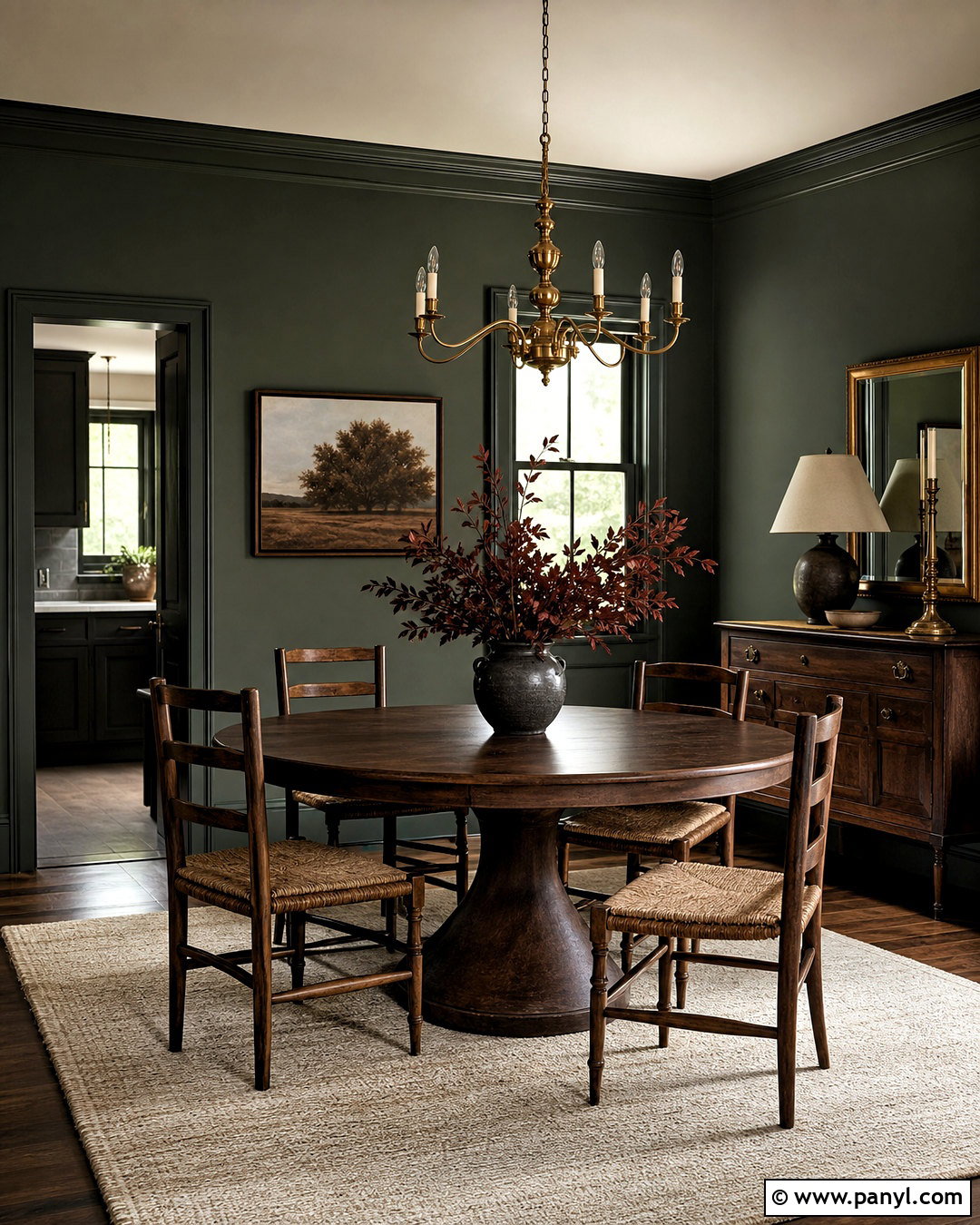 Dusty Emerald Dining Room Paint - 20 latest paint trends