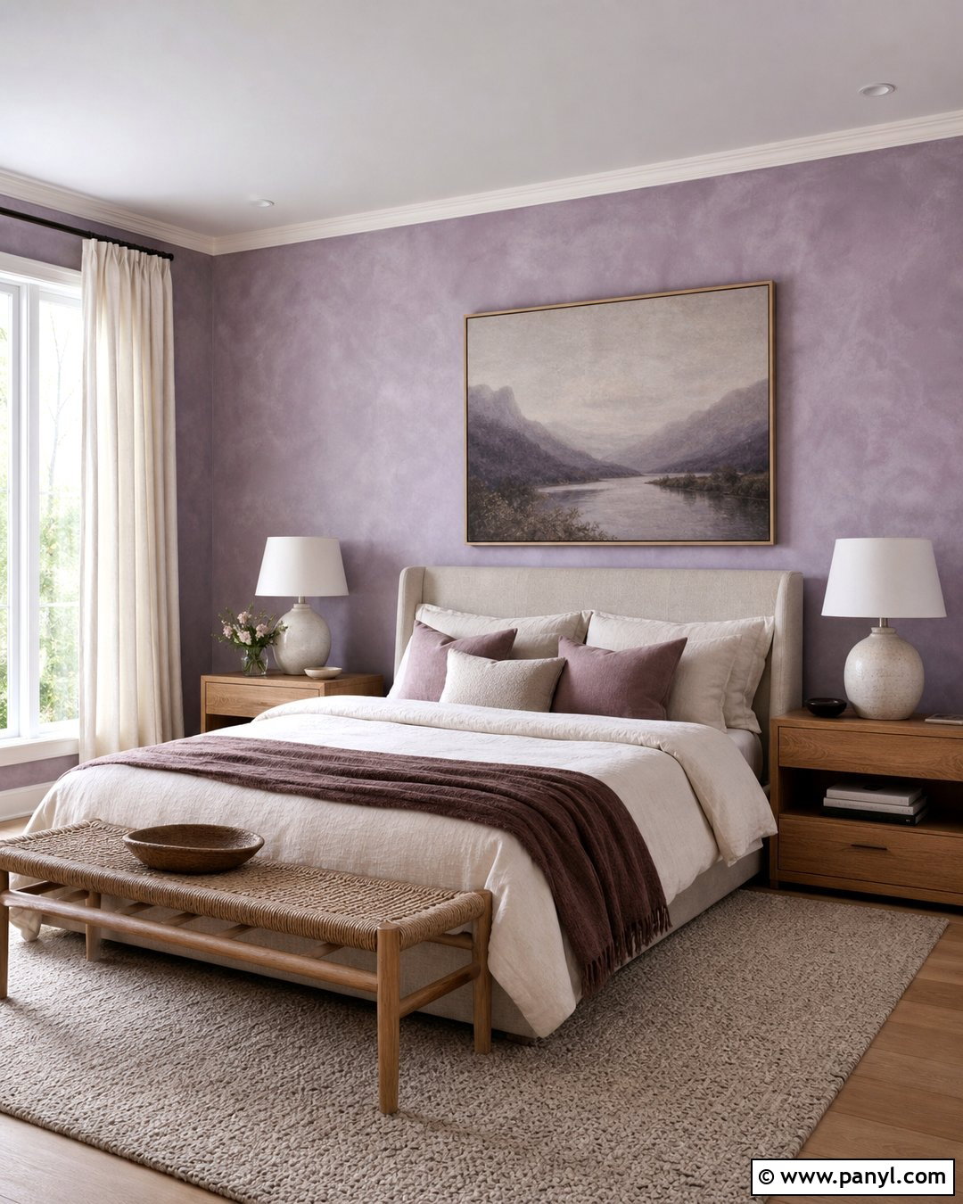 30 Purple Limewash Walls Ideas for Rich, Artful Interiors